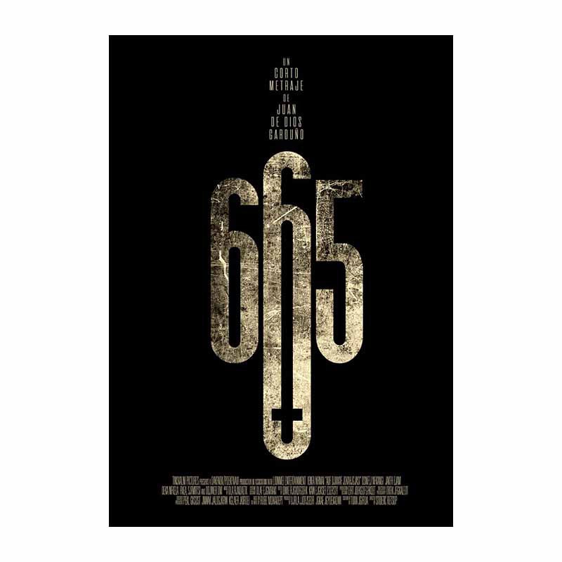 665 occult-themed horror short artwork