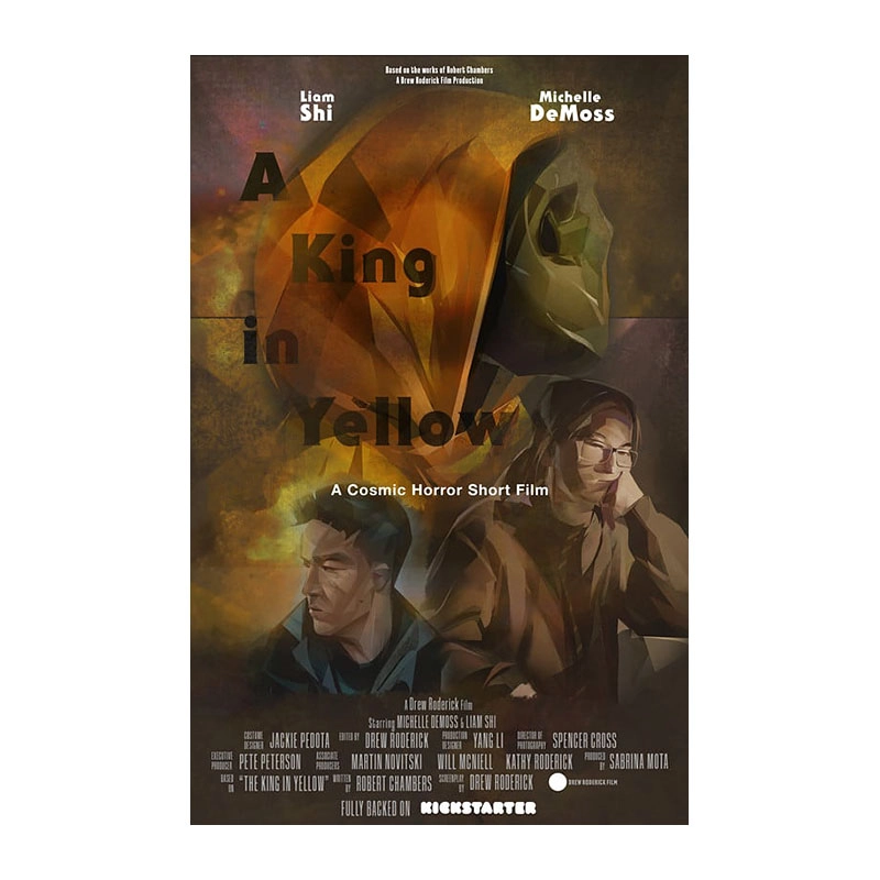 A King in Yellow A King in Yellow – Lovecraftian horror mystery short artwork