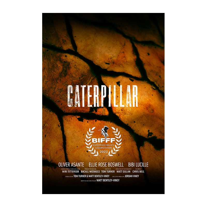 Caterpillar coming-of-age body horror short visual