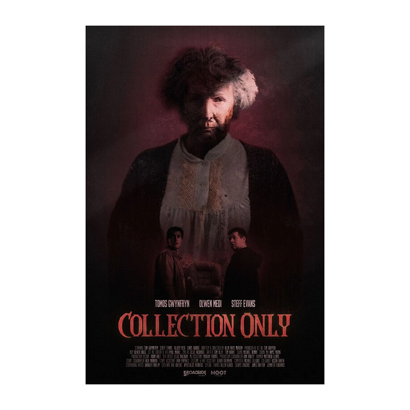 Collection-only ghostly pickup horror comedy artwork