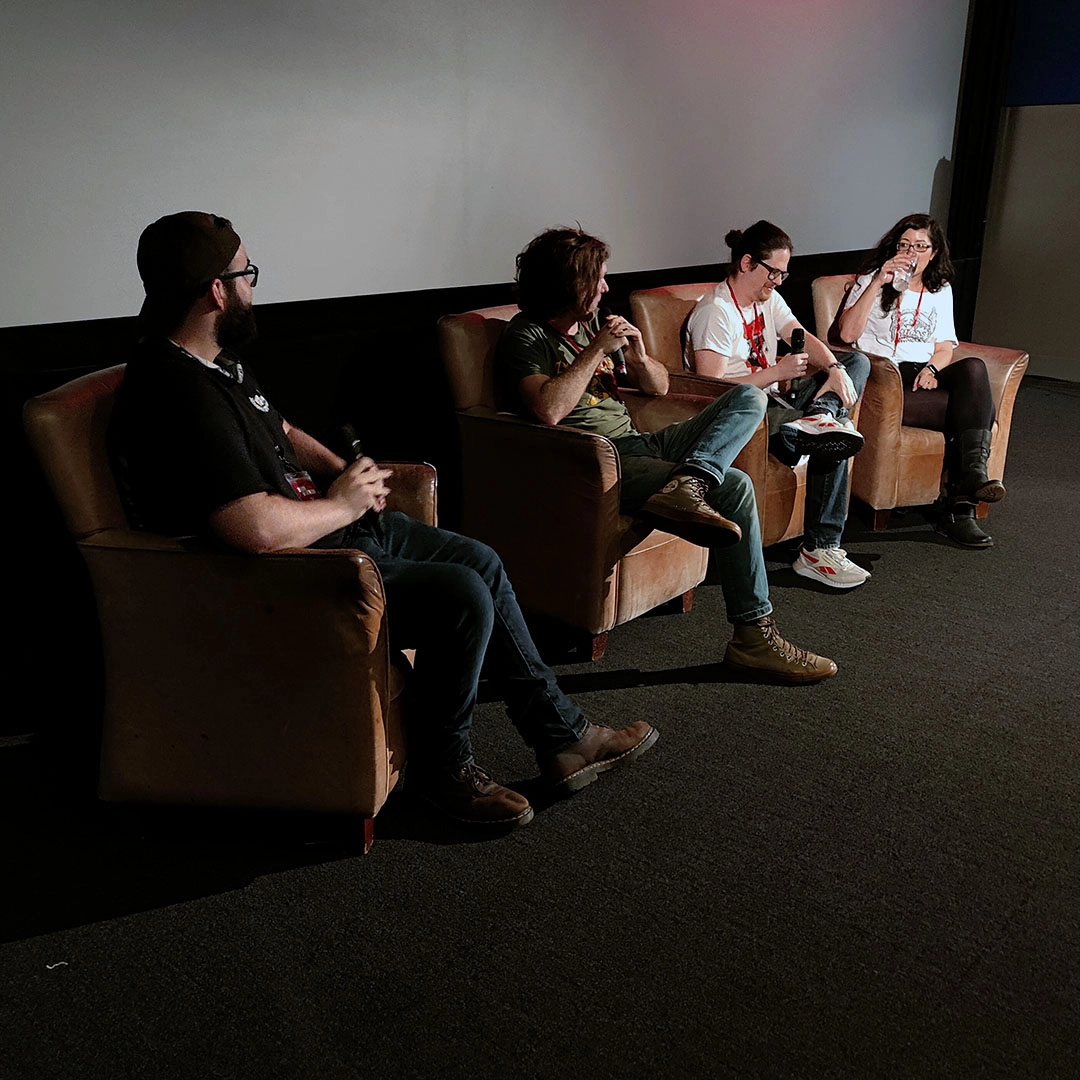 Our First live Q and A's with the cast from Zomblogalypse 