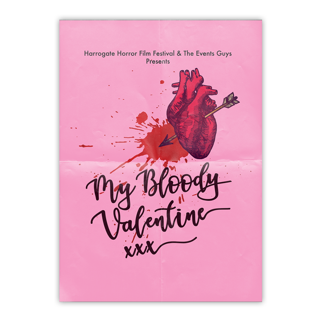Dead Northern Valentine event poster with horror twist