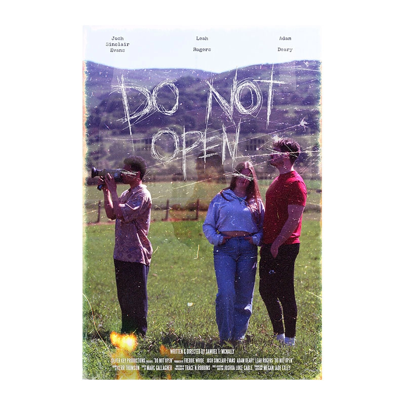 Do-not-open cursed object supernatural horror artwork