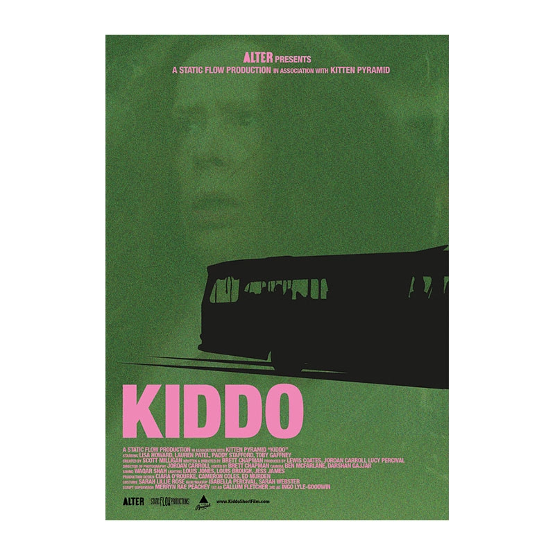 Kiddo dystopian mother-daughter thriller poster
