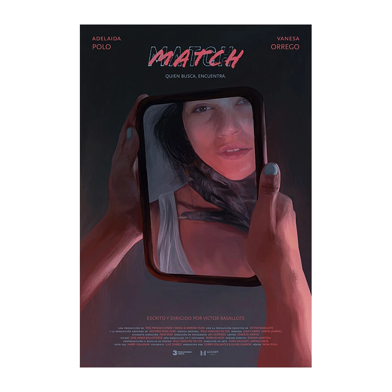 Match dating app horror-thriller short film poster
