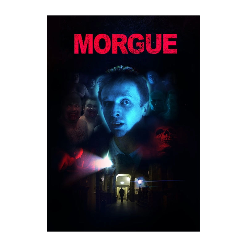 Morgue mortuary-set short horror mystery poster