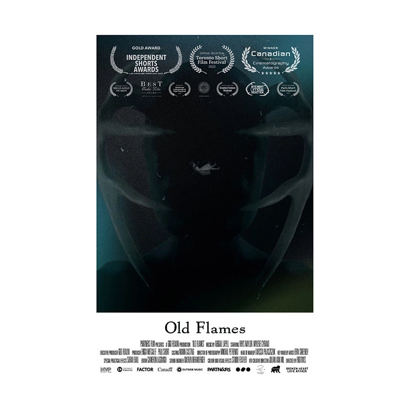 Old Flames eerie past-lover revenge horror short poster