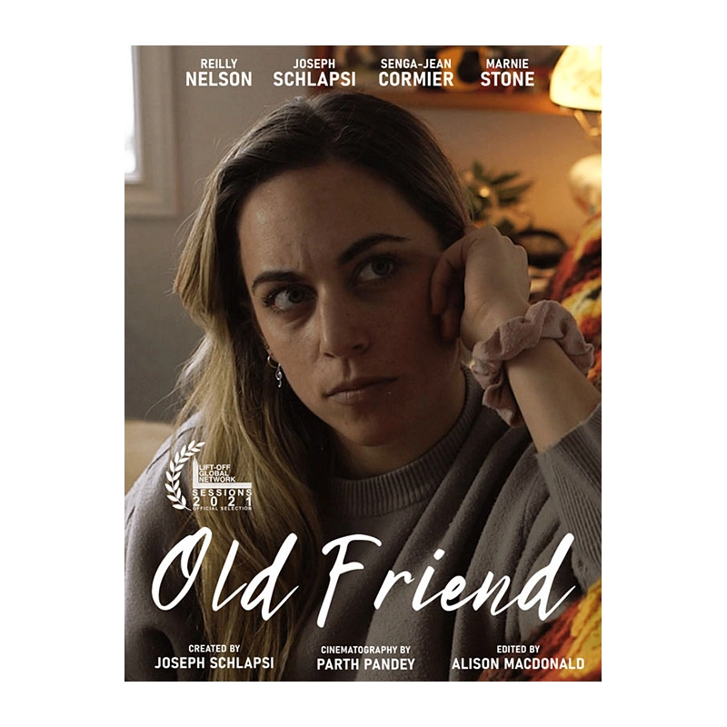 Old Friend eerie reunion-themed thriller poster