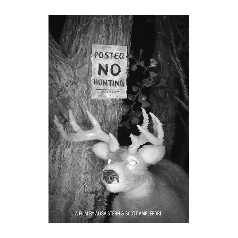 Posted No Hunting rural folk horror short poster