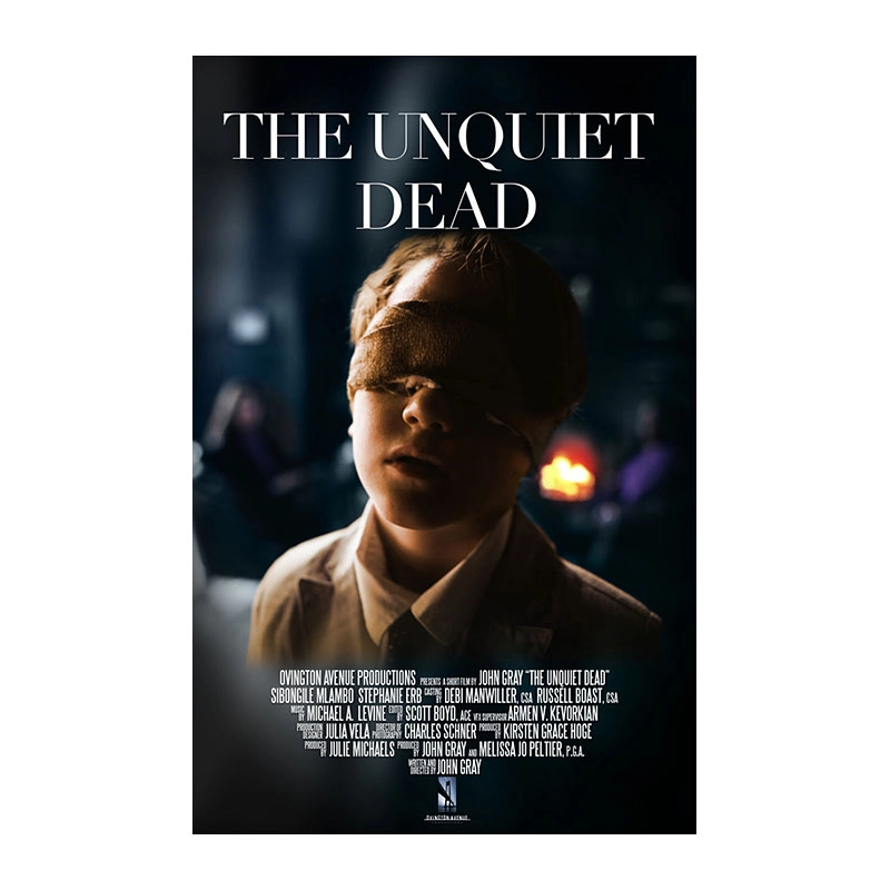 THE UNQUIET DEAD ghostly justice revenge horror print
