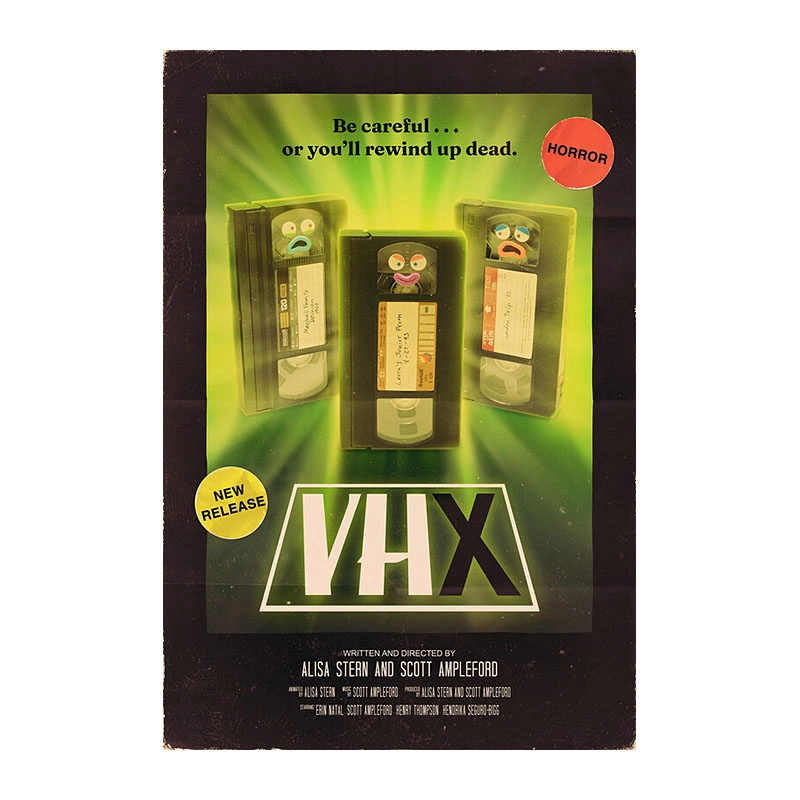 VHX analog haunted media short film visual