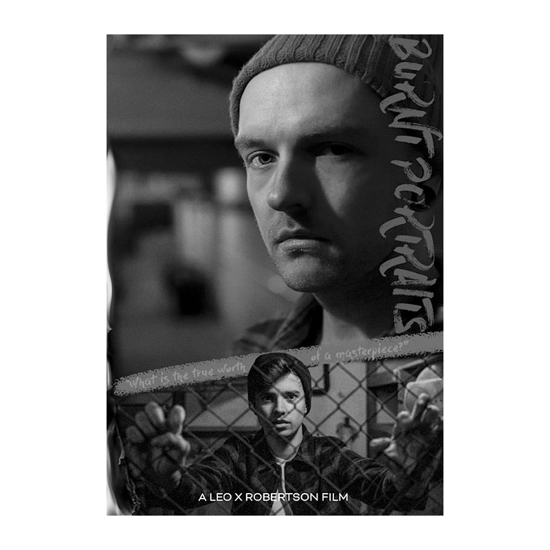 burnt-portraits psychological horror short film poster