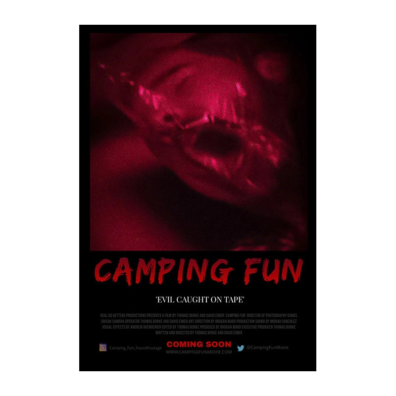 camping-fun-short slasher flick one-sheet