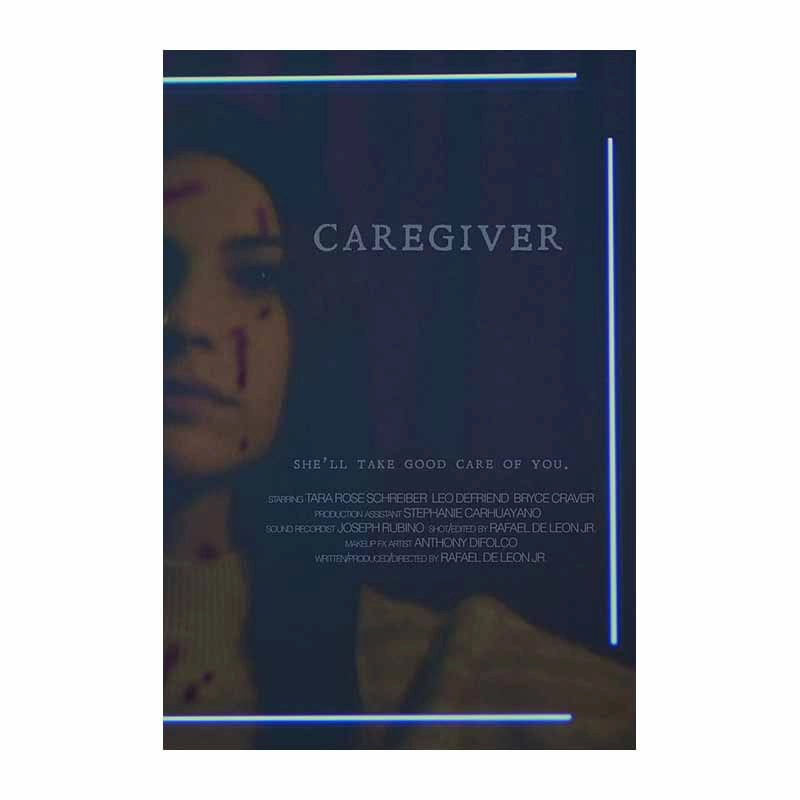 caregiver eldercare-themed psychological horror artwork