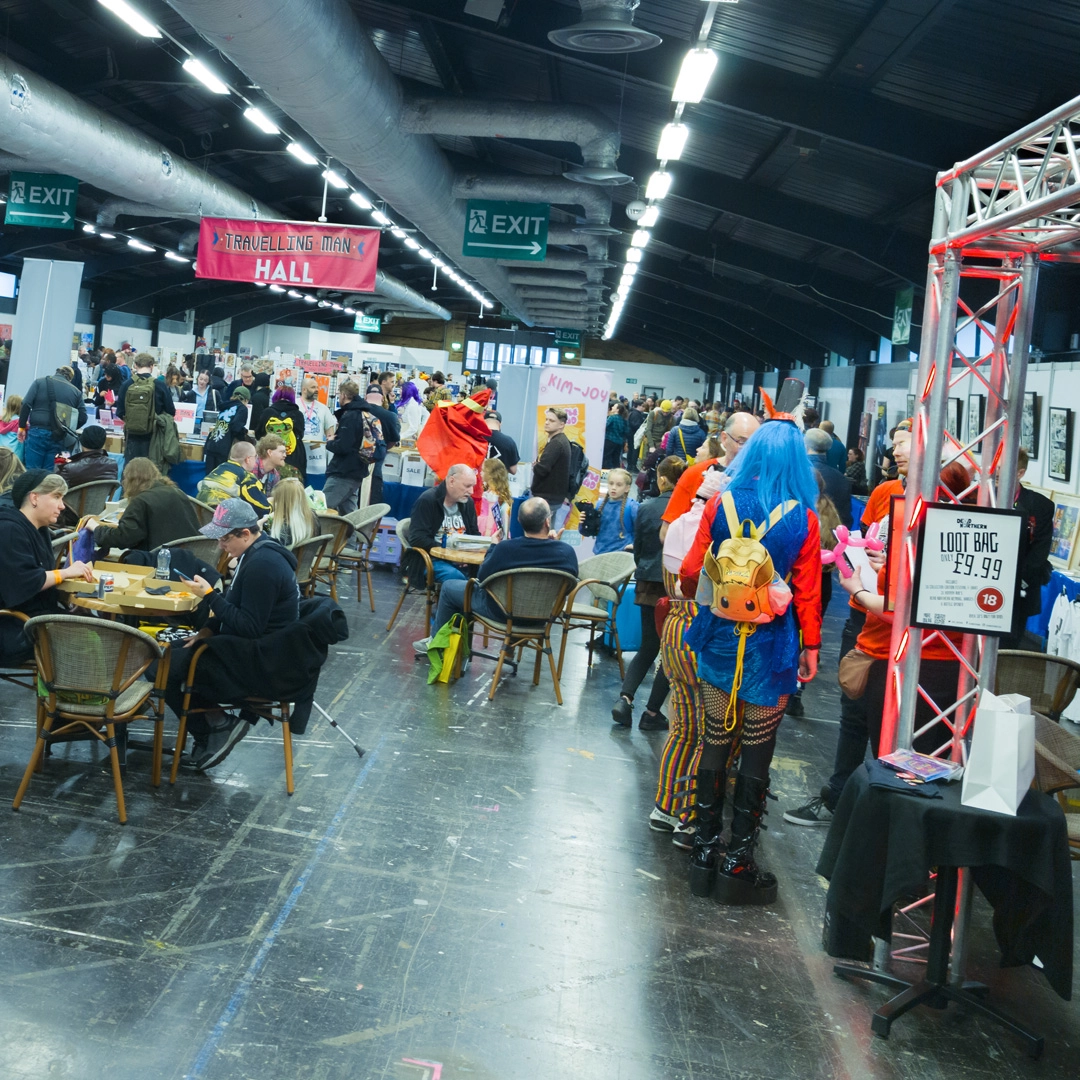 crowds at the dead northern stage at thought bubble comic con