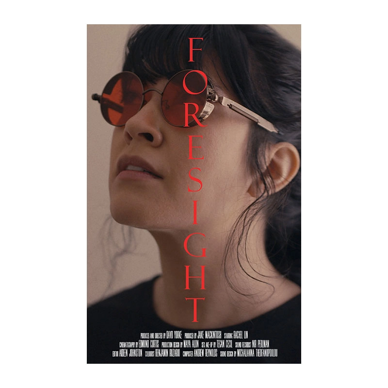 foresight time-looping sci-fi horror visual