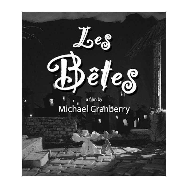 les-betes surreal creature-themed psychological short poster