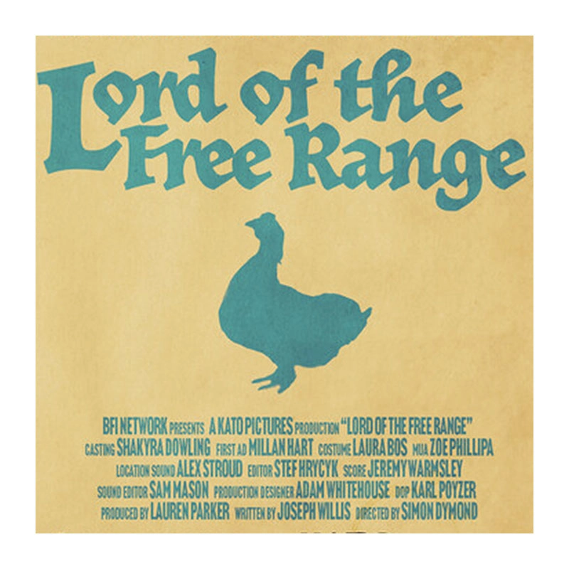 lord-of the-free-range rural folk horror parody visual