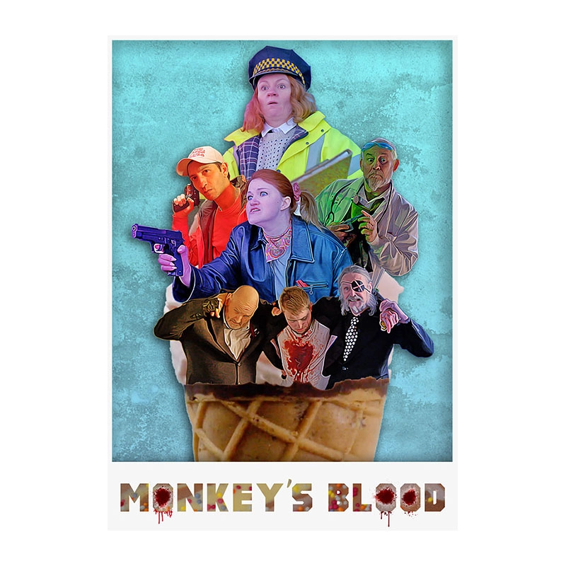 monkeys-blood eerie comedy-horror short visual