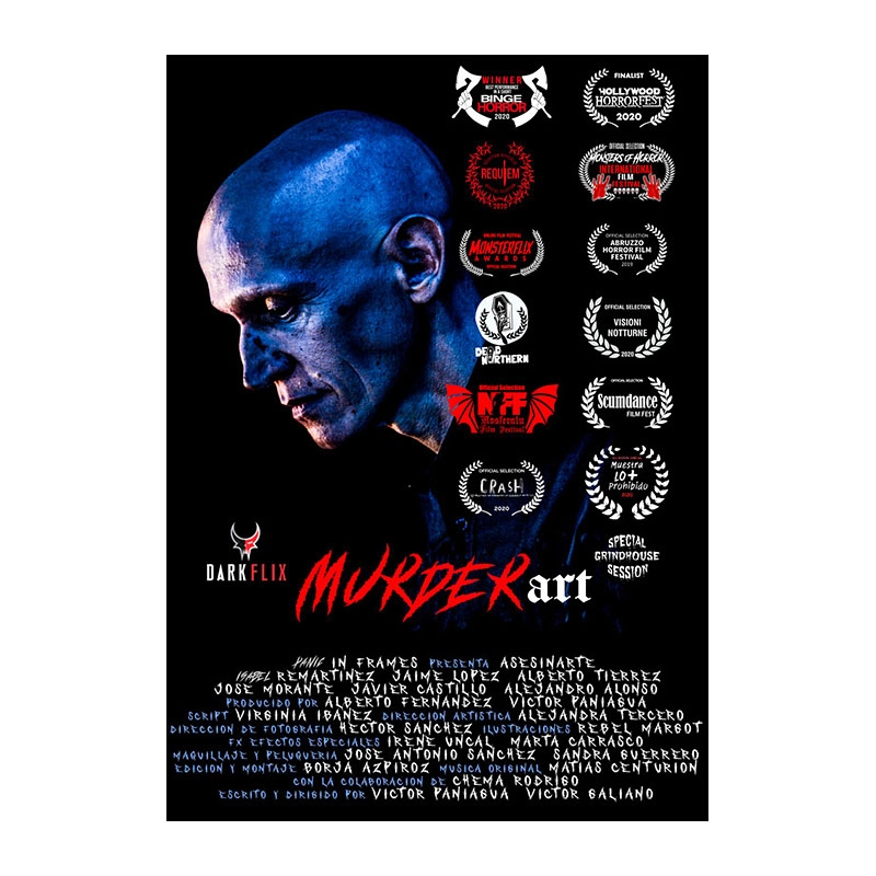 murder-art surreal dream-horror short visual