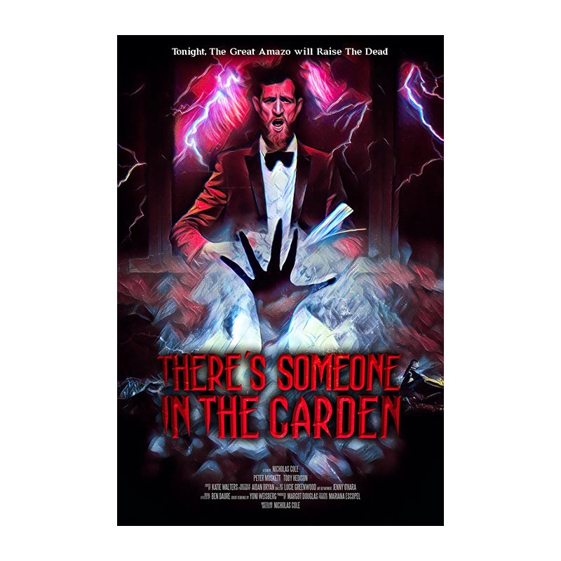 someones-in-the-garden-short horror drama key art