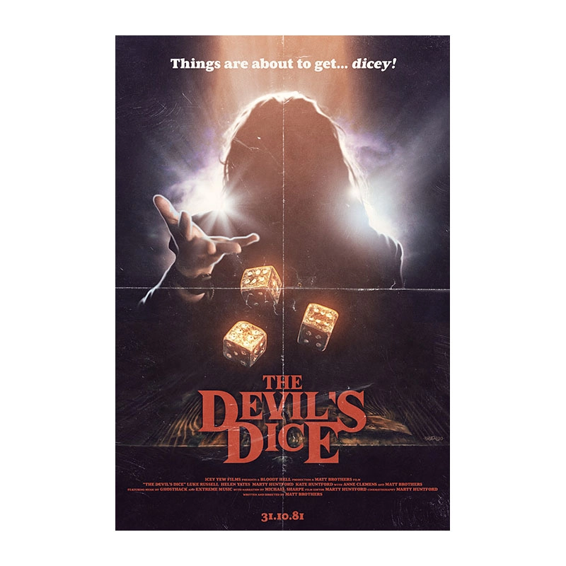 the-devils-dice demonic entity short poster design