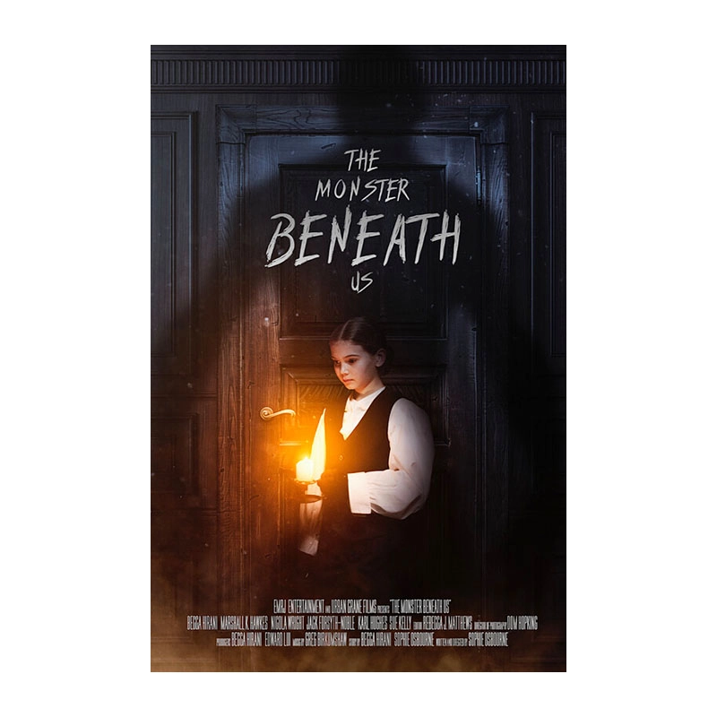 the-monster-beneath us – subterranean creature-feature horror print