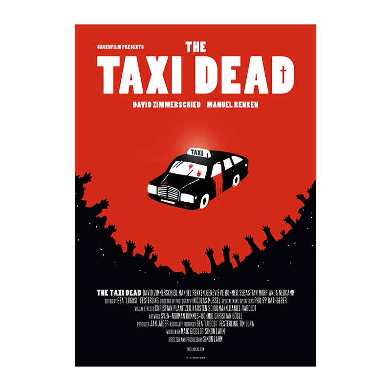 thetaxidead undead taxi ride horror comedy poster