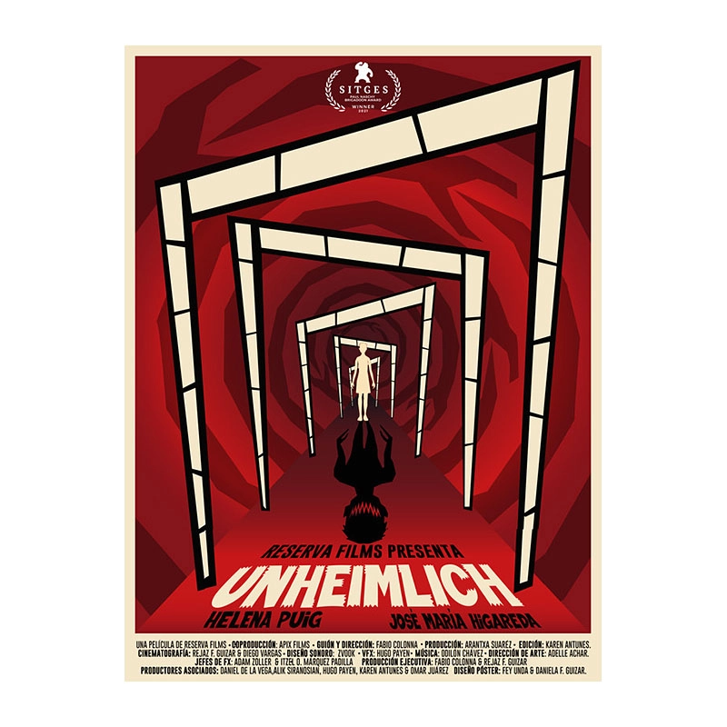 unheimlich German uncanny horror psychological artwork