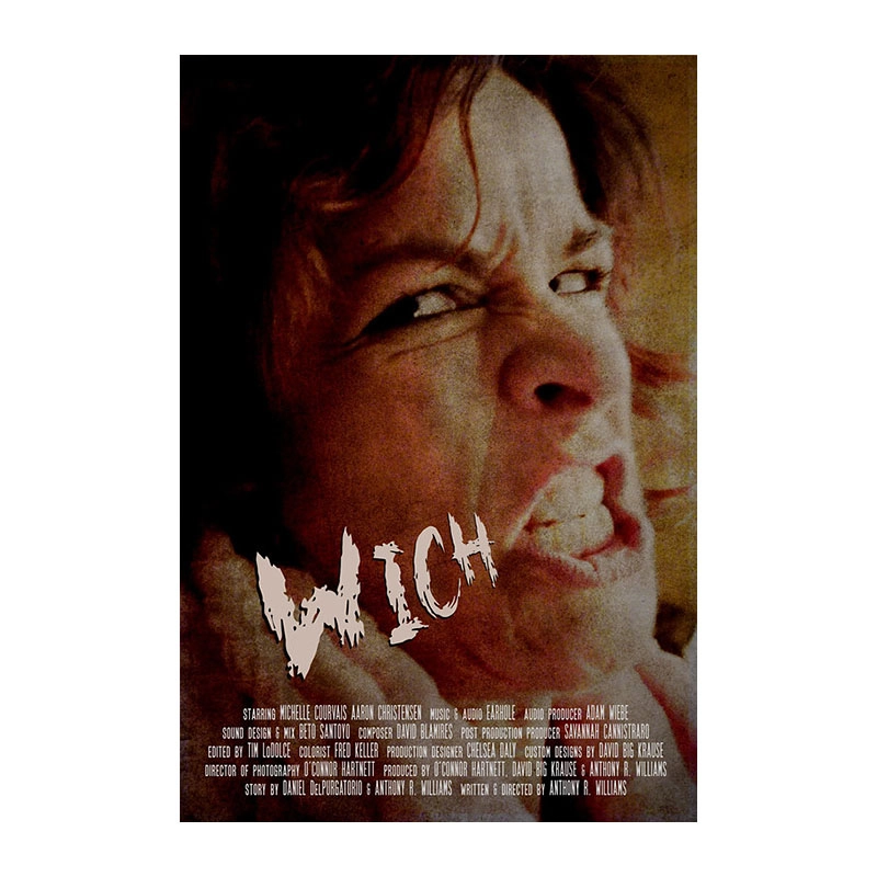 wich experimental ritualistic horror artwork