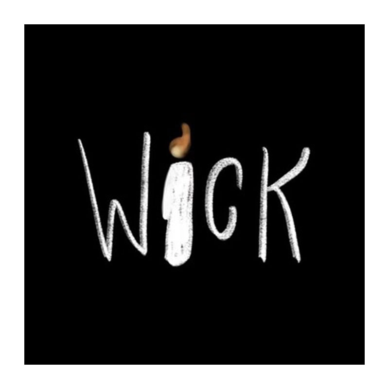 wick-candlelit folklore horror short artwork