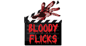 Bloody Flicks logo feature on Dead Northern horror festival.