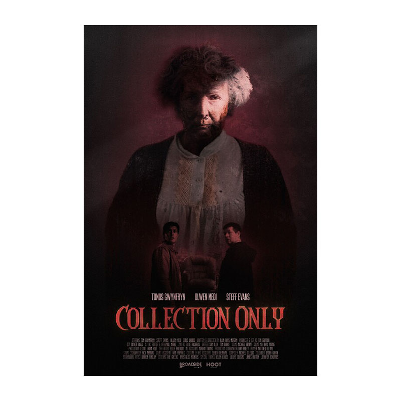 Collection-only ghostly pickup horror comedy artwork