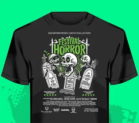 Dead Northern 2025 Fesitval Tshirt