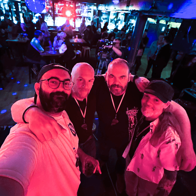 Meet the Dead Northern Horror Film Festival Team - Josh, Gareth, Rick and Dave