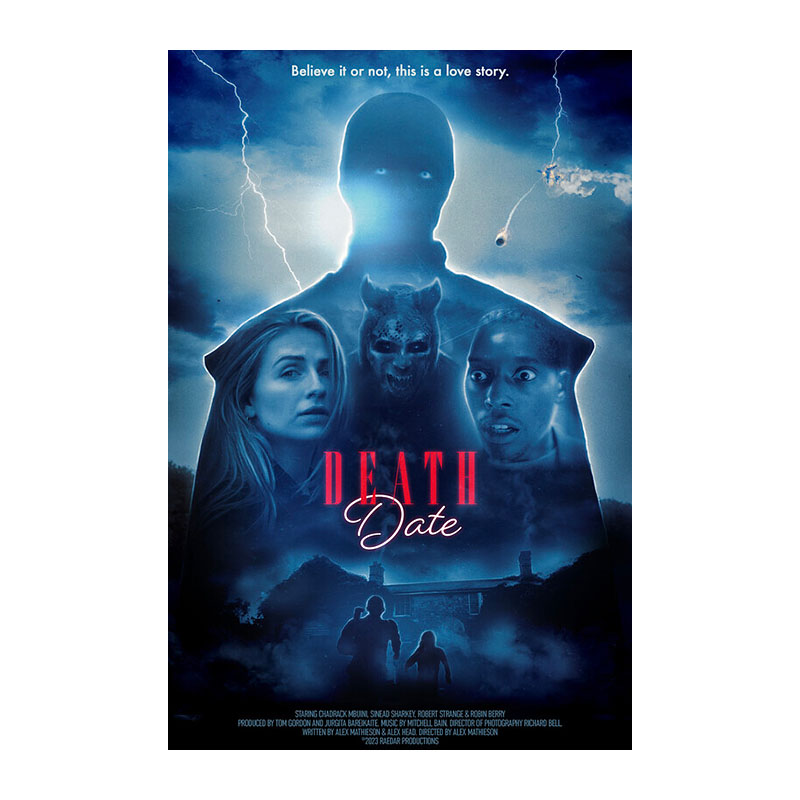 Death Date cursed app supernatural horror short poster