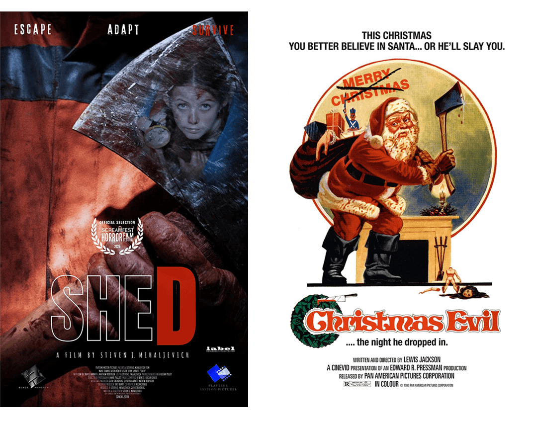 Pop up Horror Event with SHED and Christmas Evil