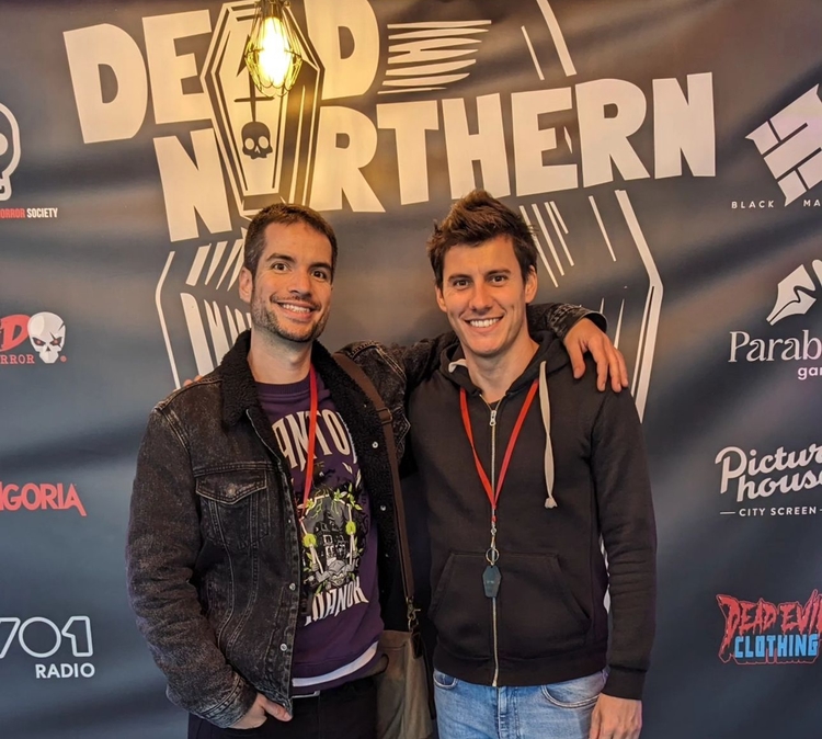 Dead Nothern Film Festival Step and Repeat Banner
