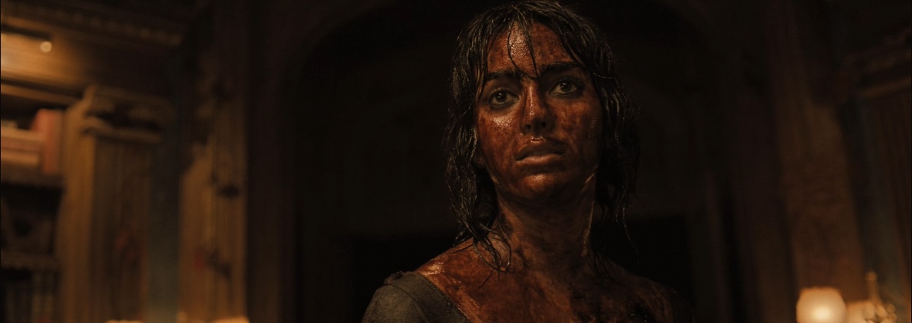 closeup of face from Short film screened at dead northern horror film festival