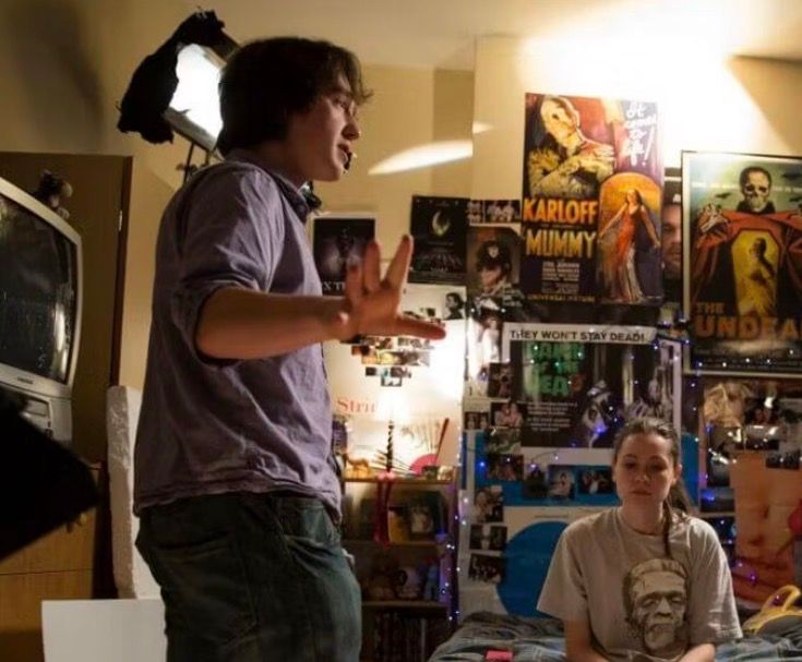 Rob Savage behind the scenes 