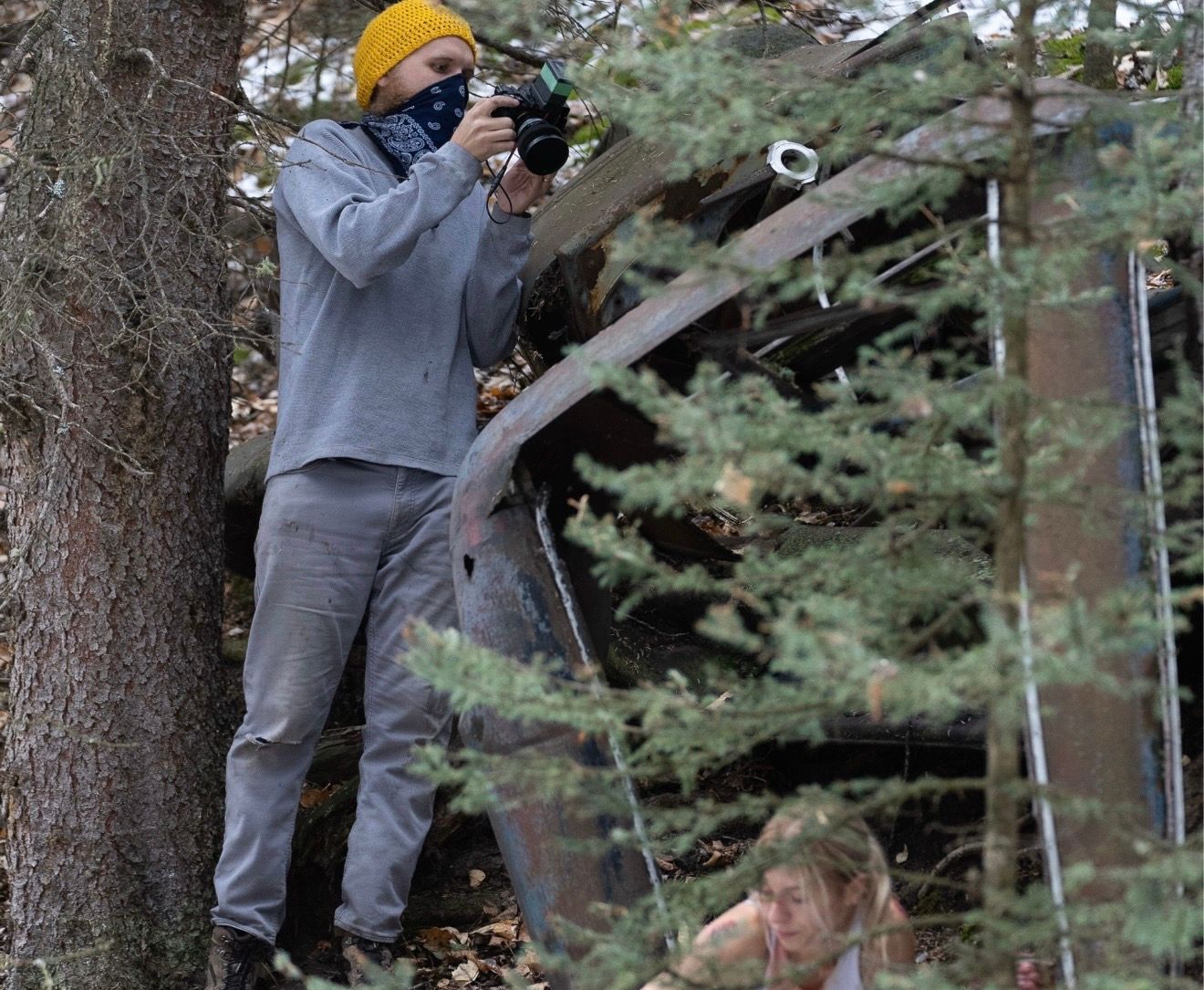 The Sticks behind the scenes still 