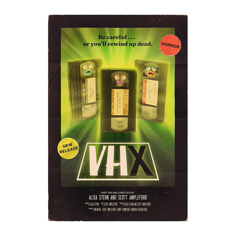 VHX analog haunted media short film visual