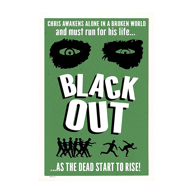 black-out short thriller promo artwork
