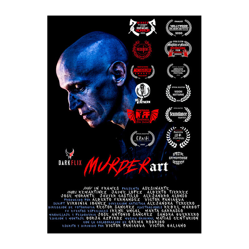 murder-art surreal dream-horror short visual