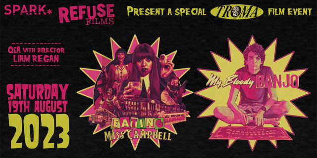 spark and refuse films present a troma film night