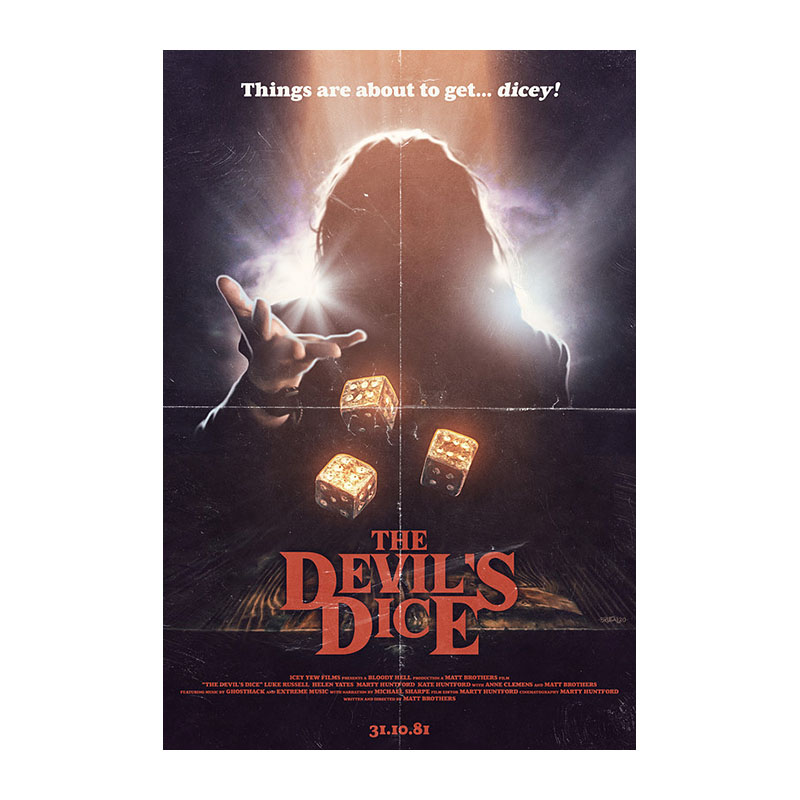 the-devils-dice demonic entity short poster design