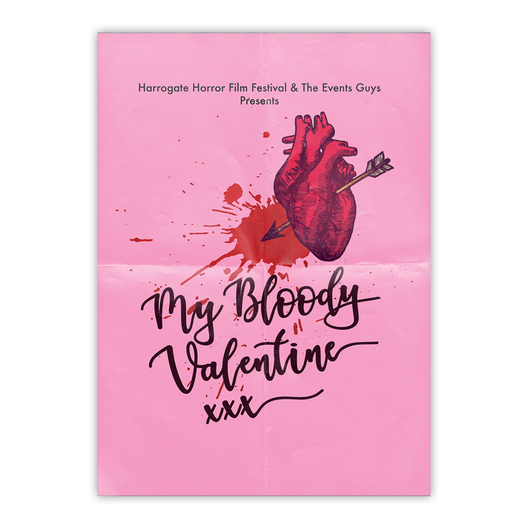 Dead Northern Valentine event poster with horror twist
